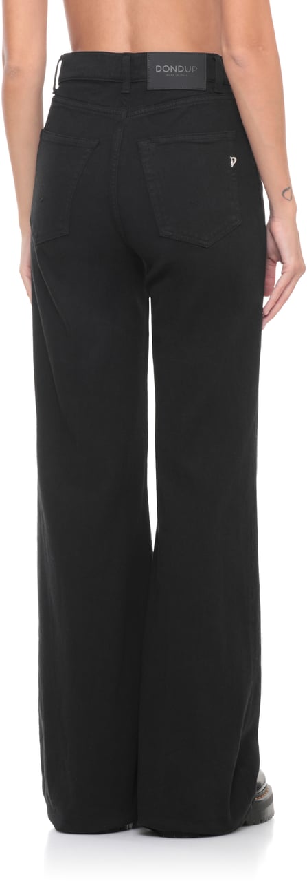 Dondup Trousers Black Zwart