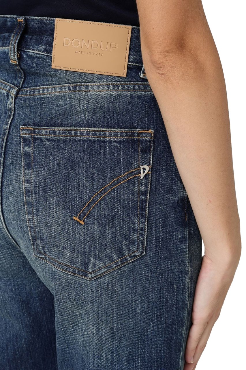 Dondup Trousers Blue Blauw