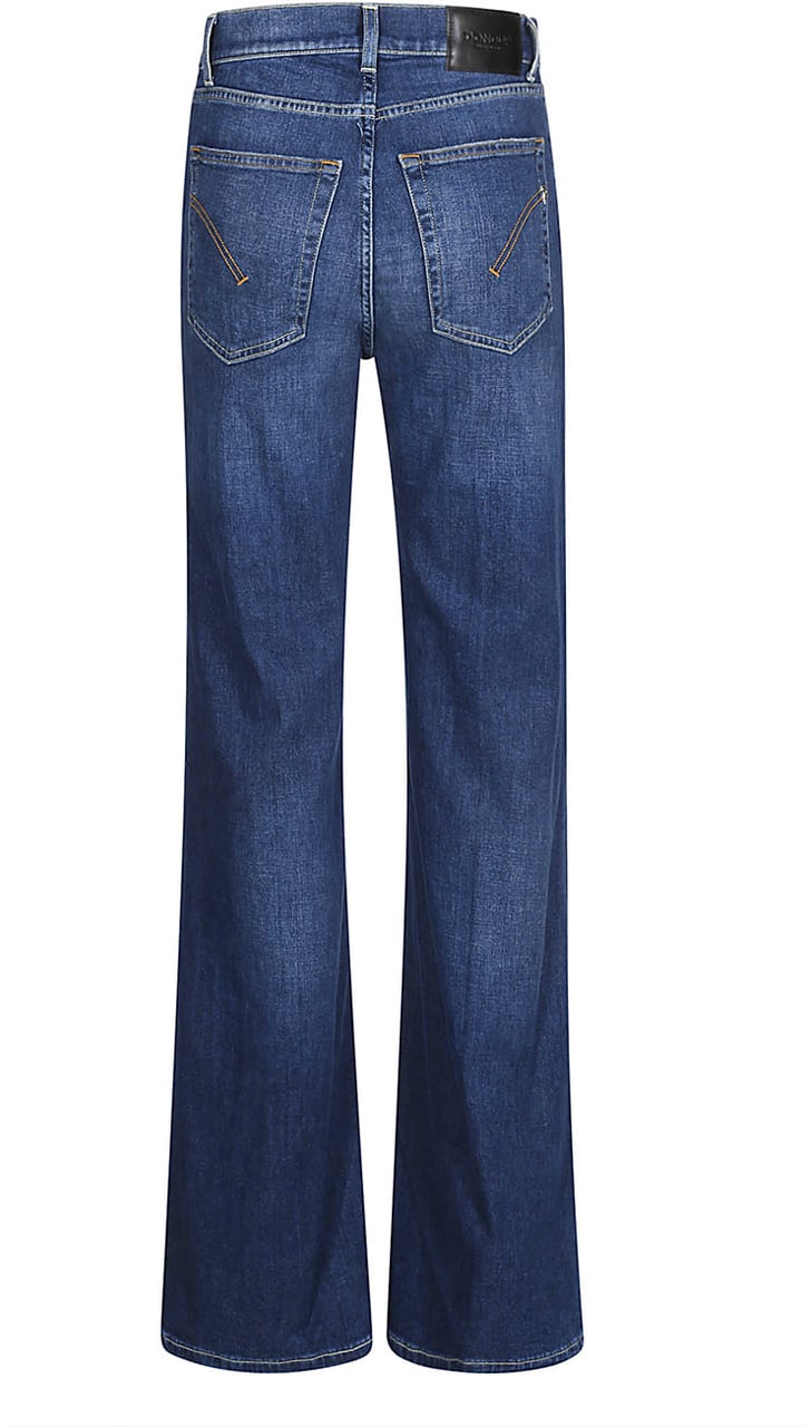 Dondup Trousers Blue Blauw