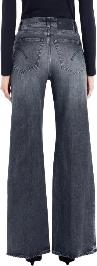 Dondup Rtw Grigio Denim Donkergrijs
