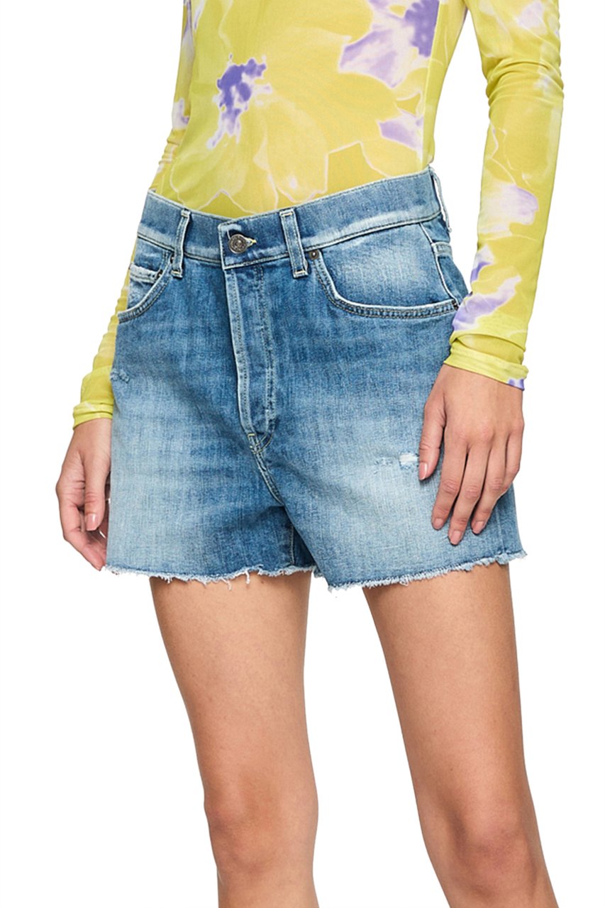 Dondup Trousers Light Denim Blauw