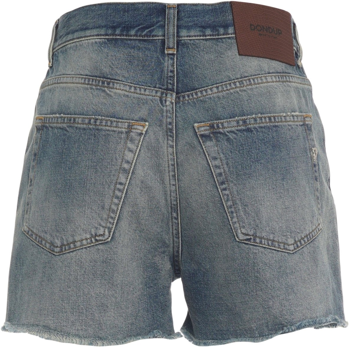 Dondup Denim shorts 'Stella' Blauw