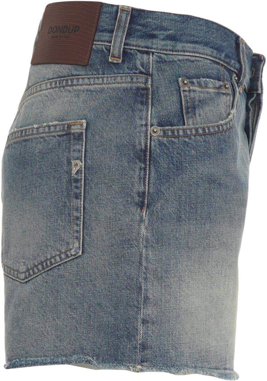Dondup Denim shorts 'Stella' Blauw