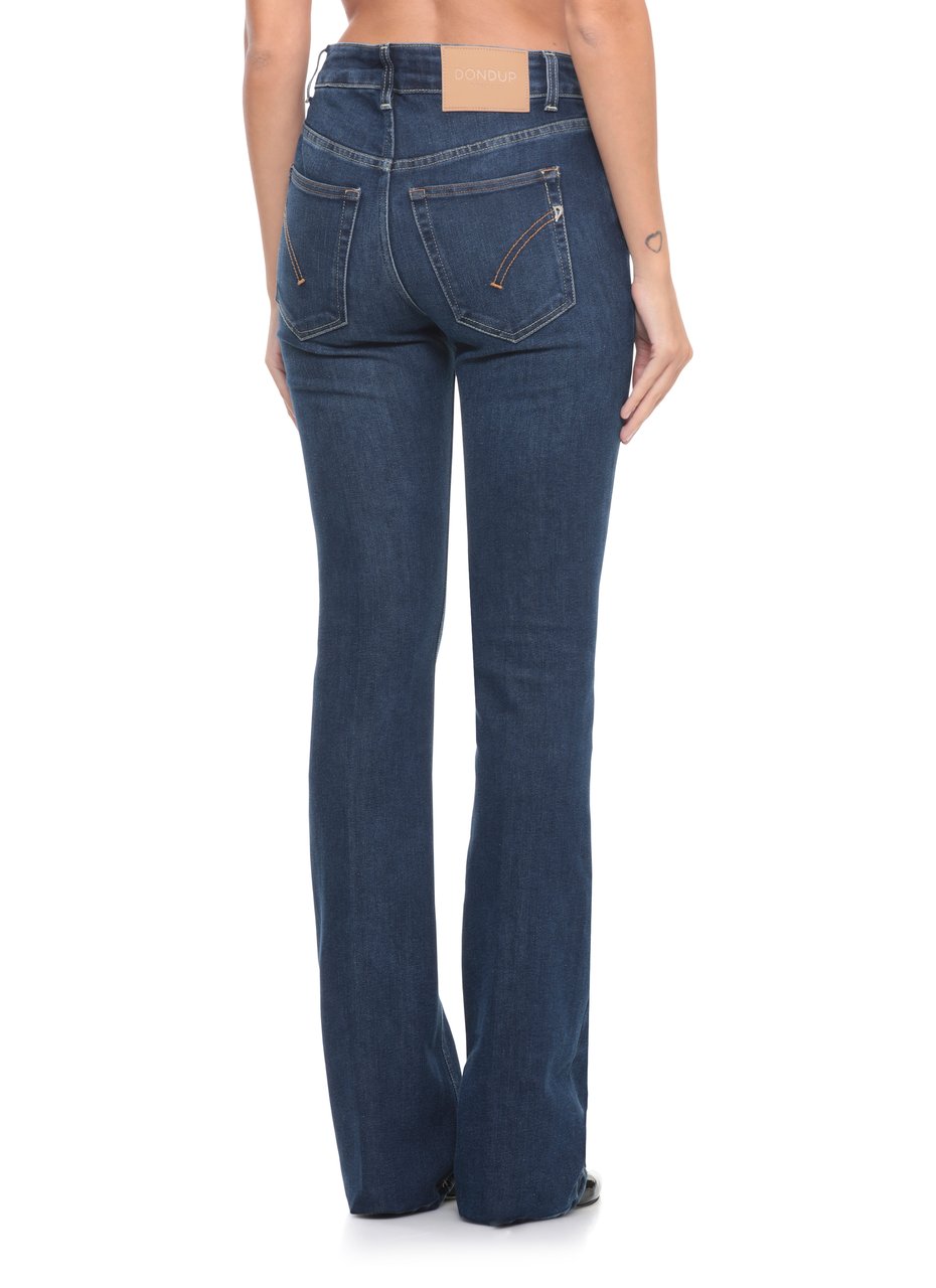 Dondup Trousers Blue Blauw