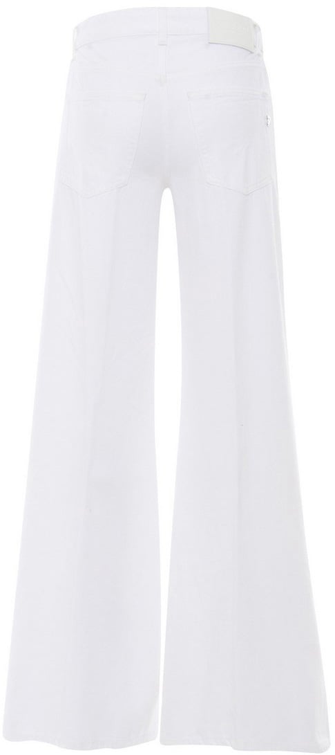 Dondup Trousers White Wit