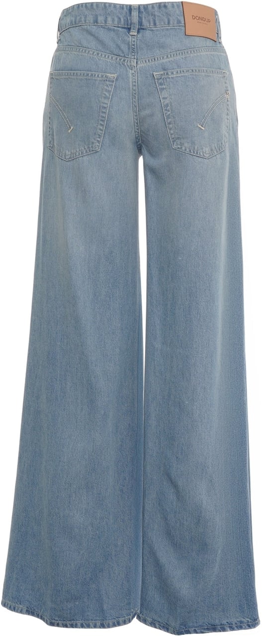 Dondup Wide leg jeans 'Marlen' Blauw