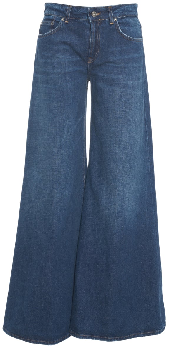 Dondup Jeans flared 'Marlene' Blauw