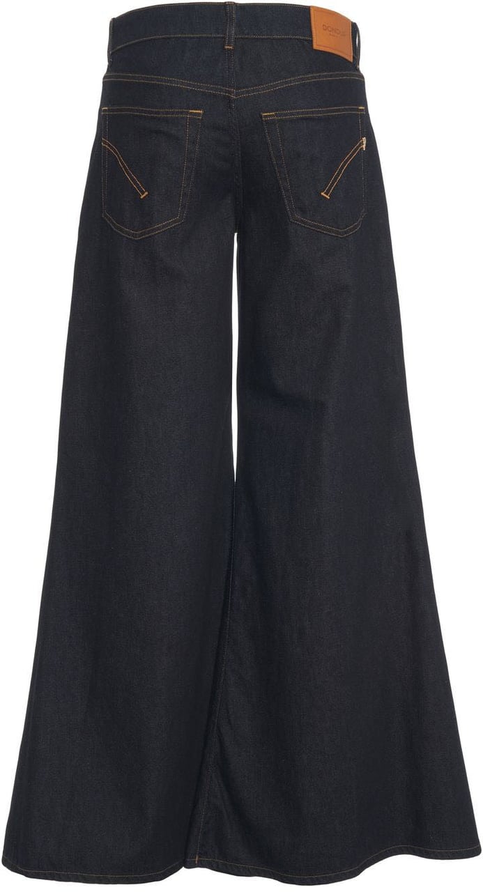 Dondup Wide leg jeans 'Marlene' Blauw