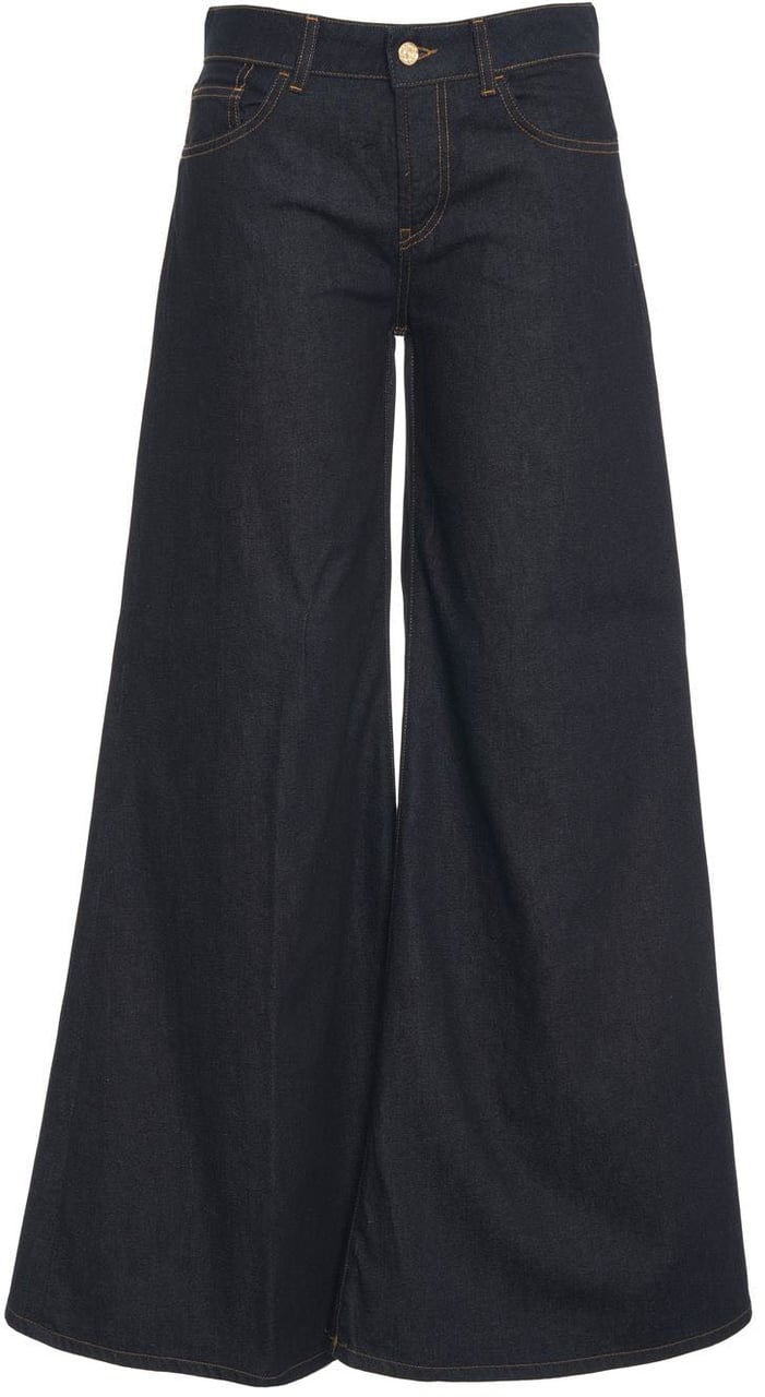 Dondup Wide leg jeans 'Marlene' Blauw