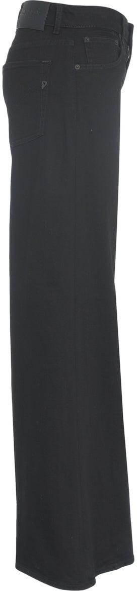 Dondup Flared trousers 'Marlen' Zwart