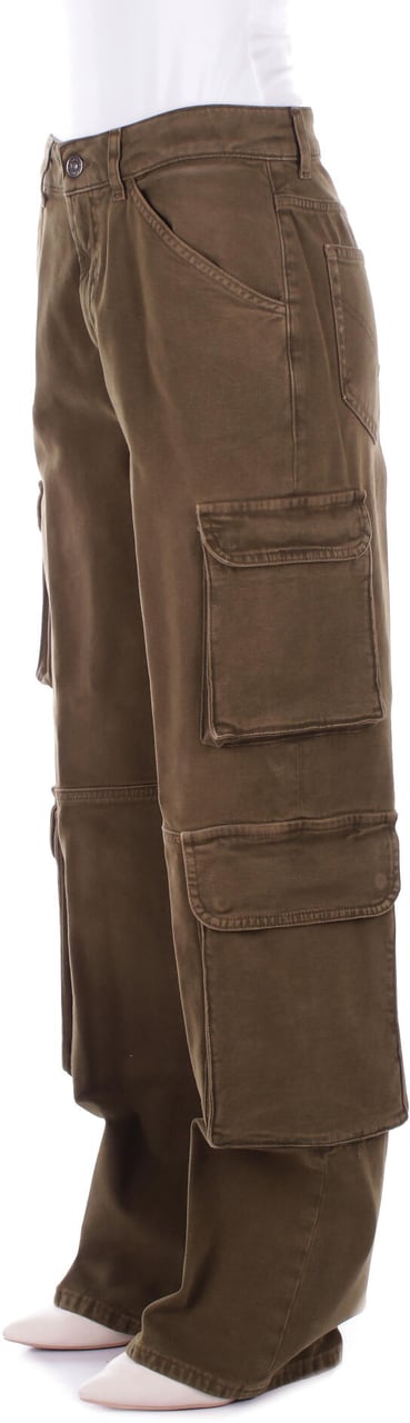 Dondup Trousers Green Groen