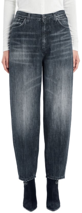 Dondup Dondup Jeans Nero Vintage Zwart