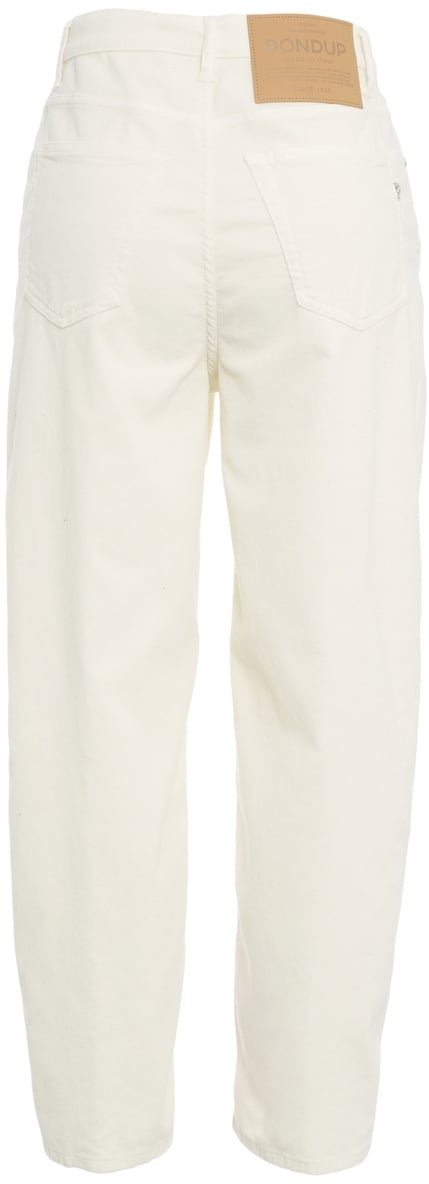 Dondup Pantaloni 'Bessie Gioie' Wit