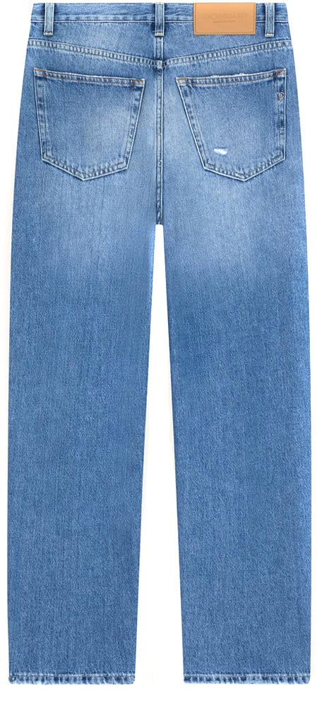 Dondup Trousers Blue Blauw