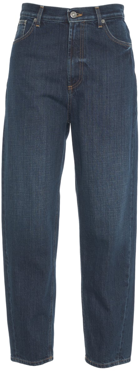 Dondup Jeans balloon 'Bessie' Blauw