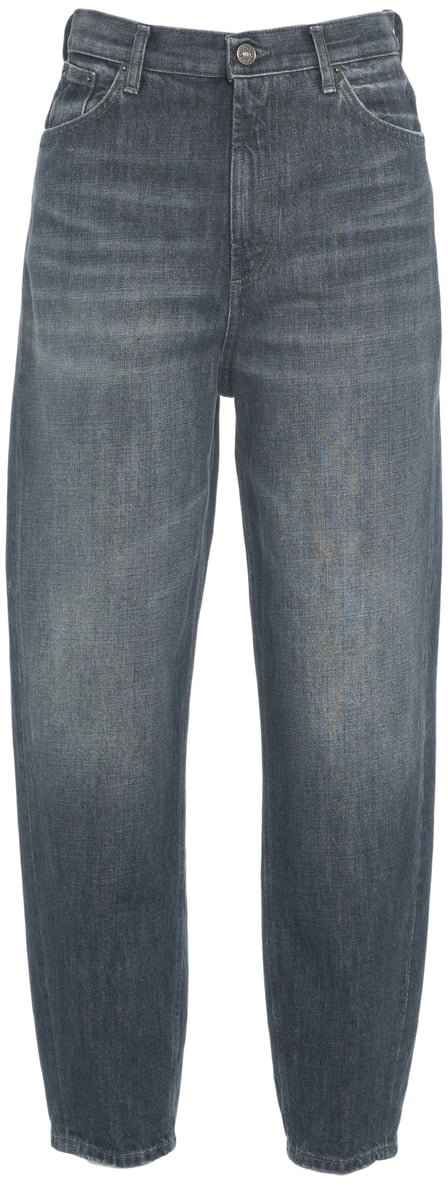 Dondup Jeans boyfriend 'Bessie' Grijs