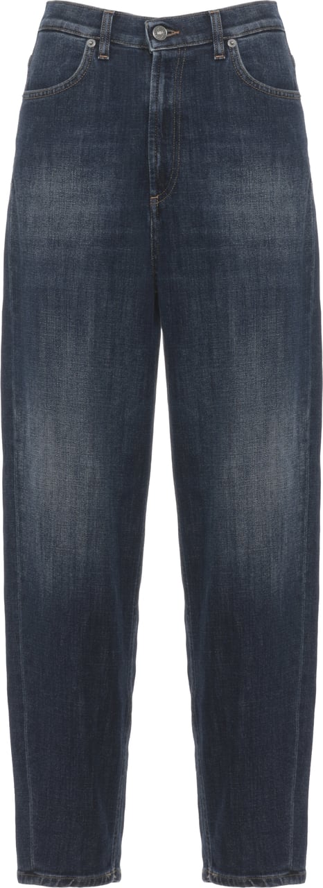 Dondup Trousers Blue Blauw