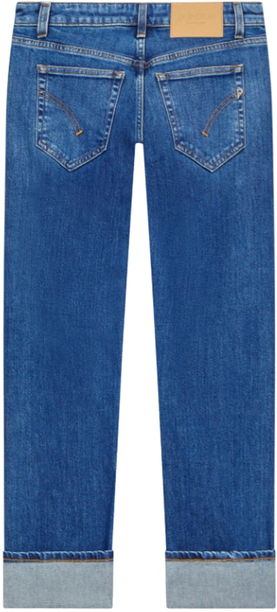 Dondup Trousers Blue Blauw