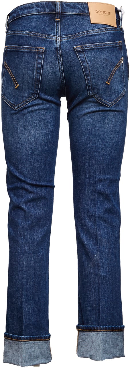 Dondup Jeans Coco Slim In Denim Esclusivo Bluesign Stretch 11.50 Oz Blauw