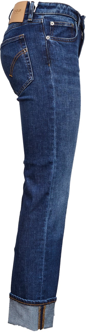 Dondup Jeans Coco Slim In Denim Esclusivo Bluesign Stretch 11.50 Oz Blauw