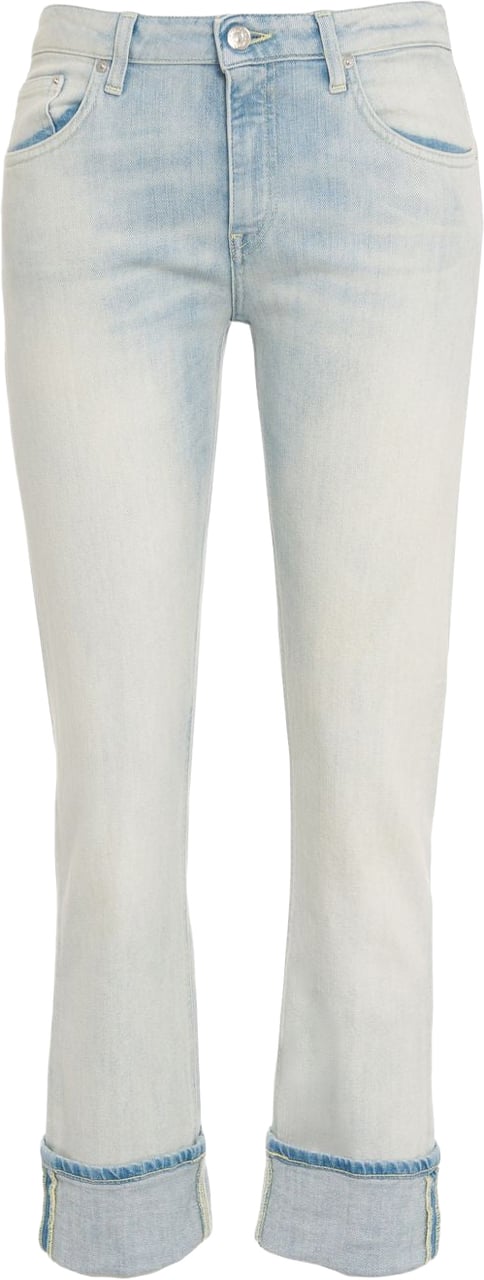 Dondup Slim fit jeans 'Coco' Blauw