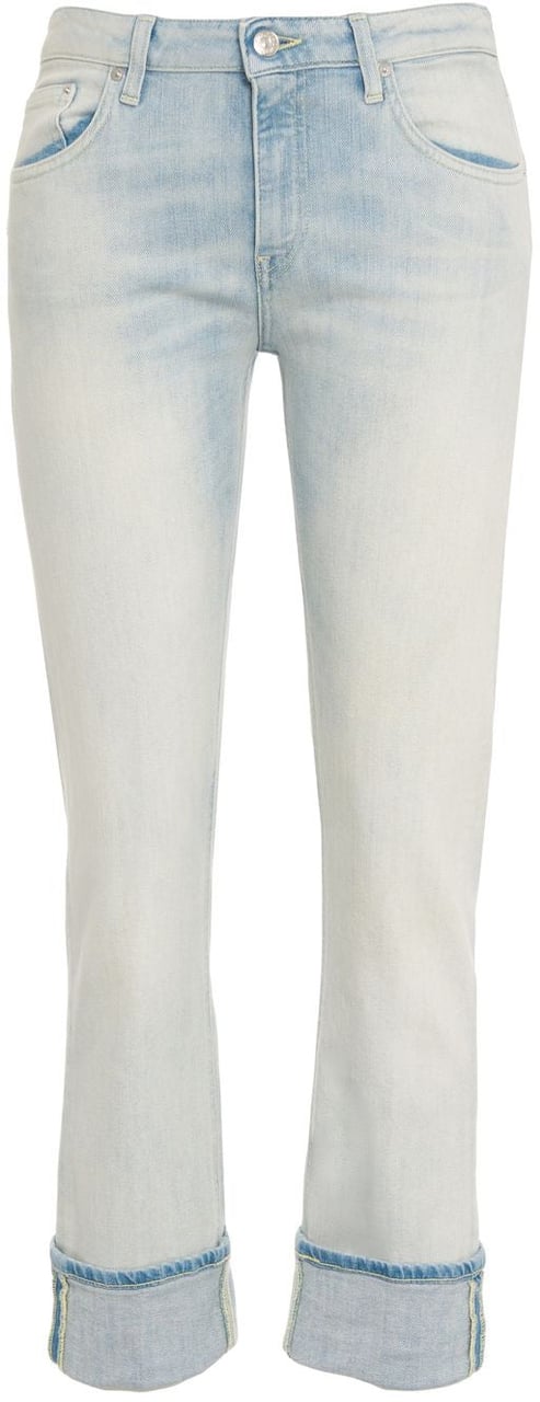 Dondup Slim fit jeans 'Coco' Blauw