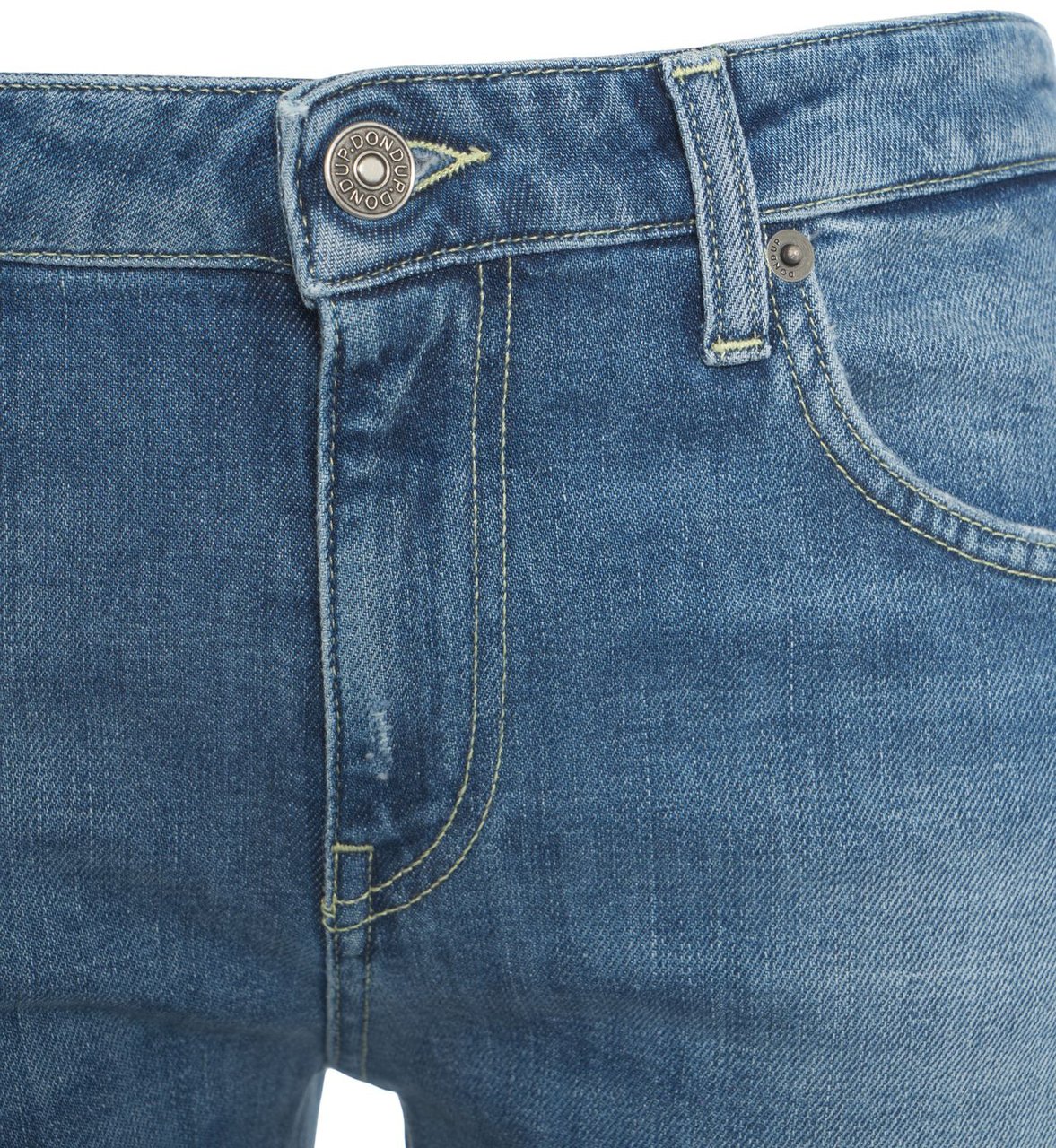 Dondup Destroyed jeans 'Coco' Blauw