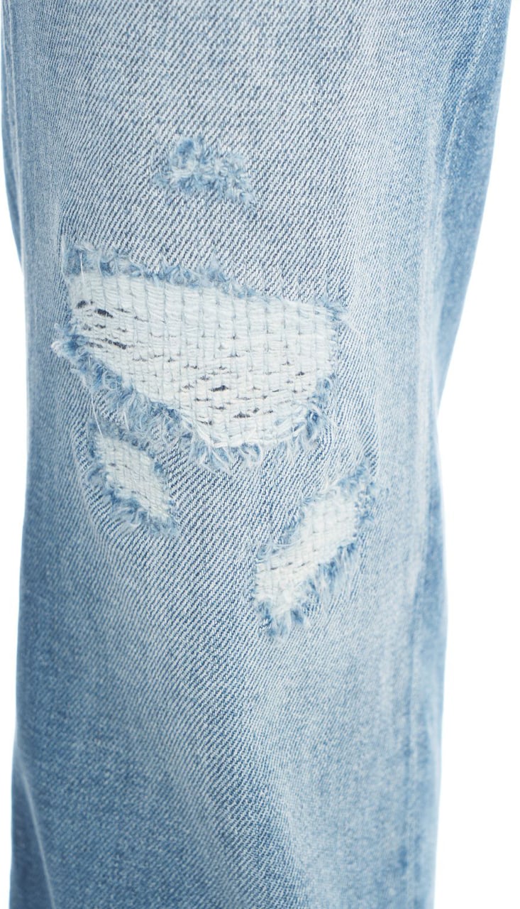 Dondup Destroyed jeans 'Coco' Blauw