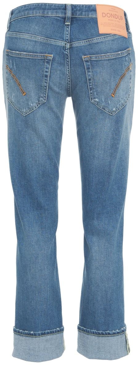 Dondup Destroyed jeans 'Coco' Blauw