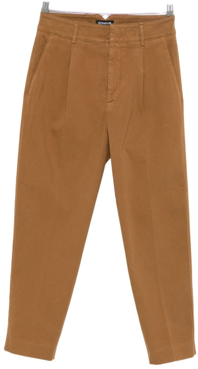 Dondup Dondup Pantaloni Marrone Bruin