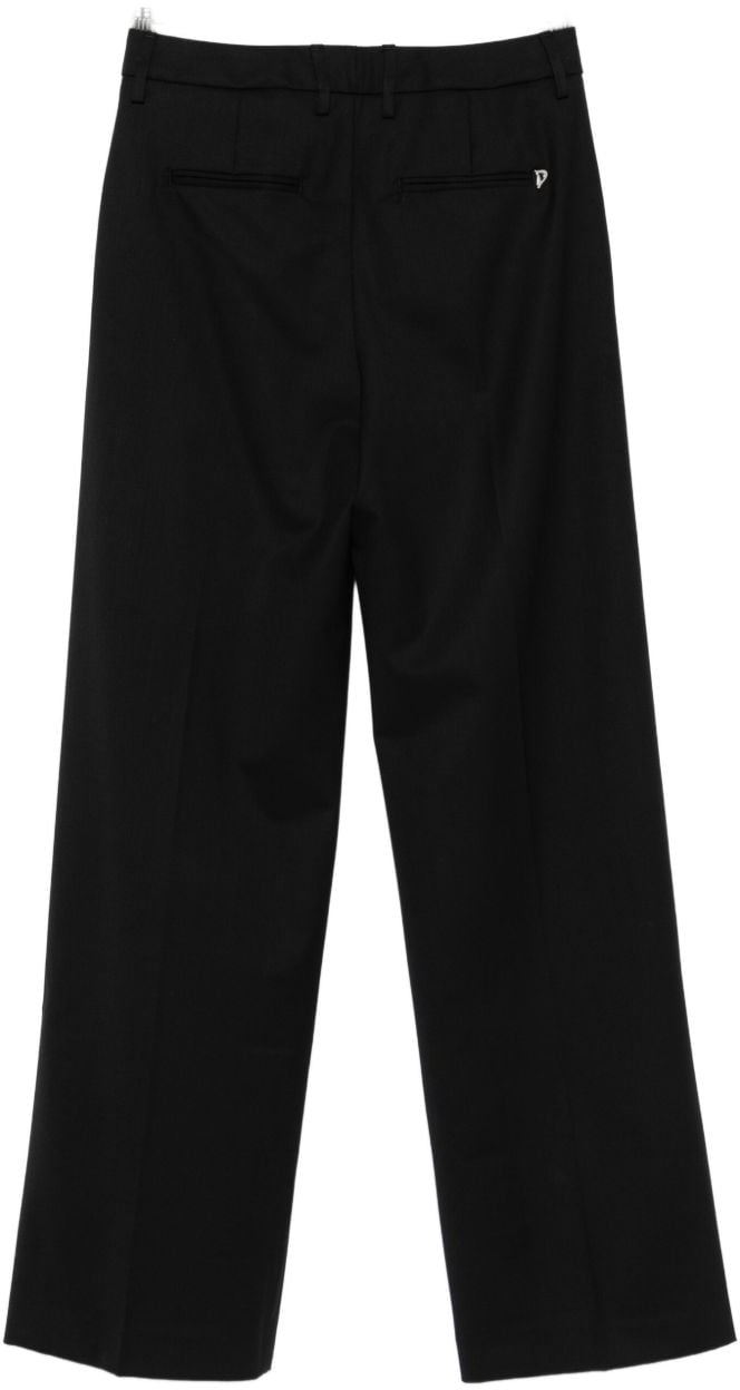 Dondup Dondup Pantaloni Nero Zwart