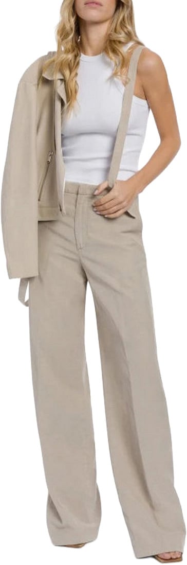 Dondup Trousers Beige Beige