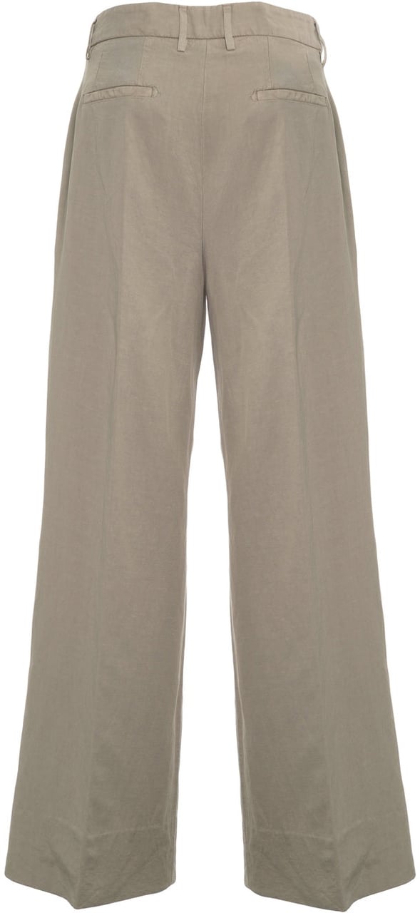 Dondup Wide leg pants 'Eloise' Beige