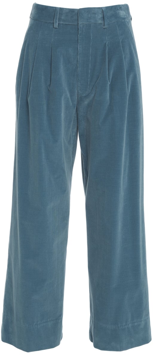Dondup Pantaloni a pieghe 'Eloise' Blauw