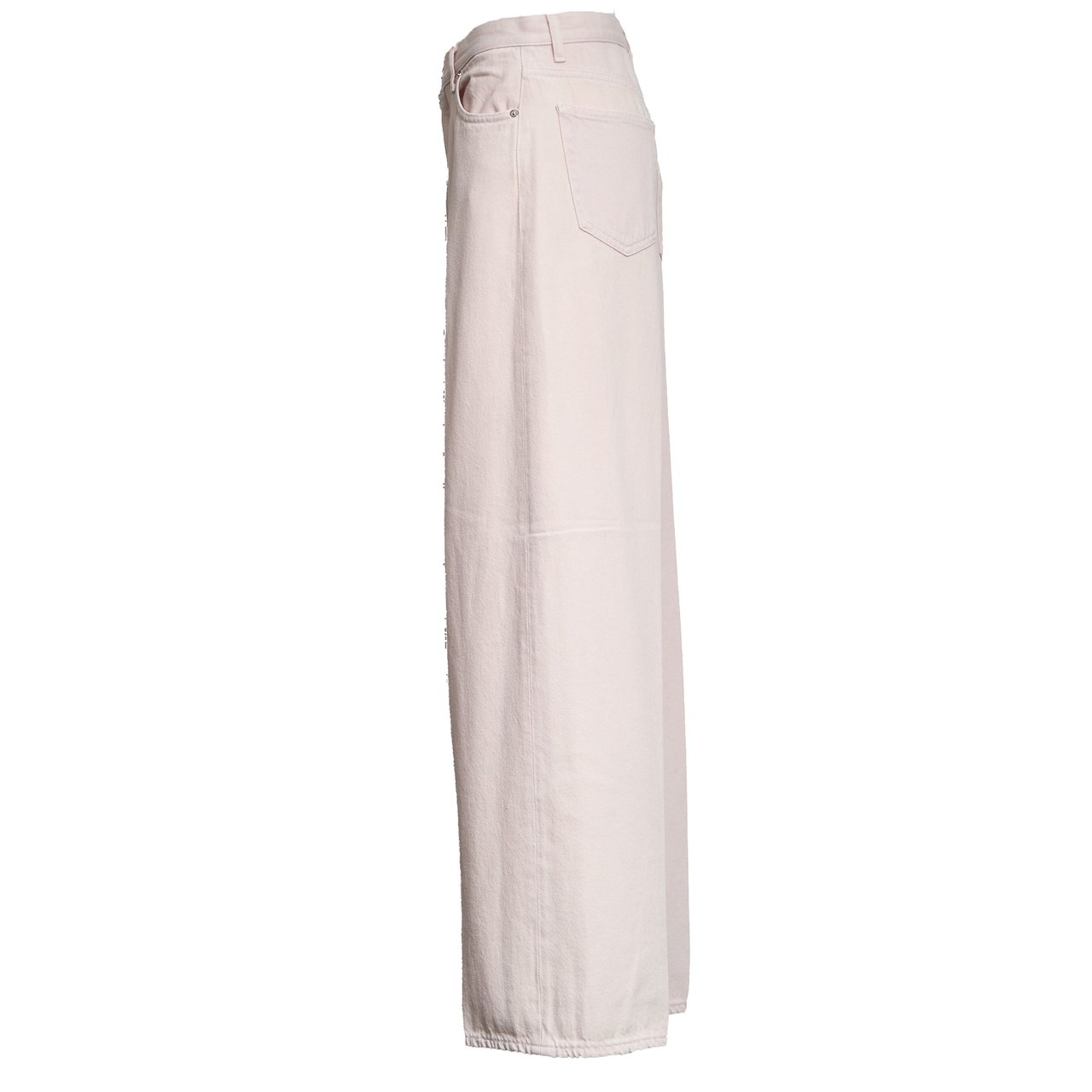 Dondup Wide Leg High Waisted Jeans Neutraal