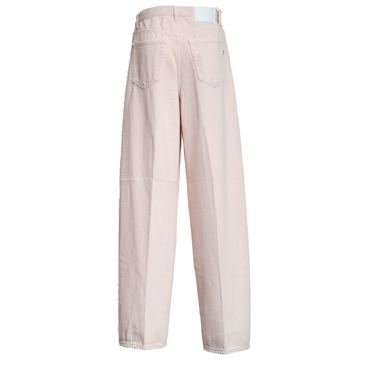 Dondup Wide Leg High Waisted Jeans Neutraal