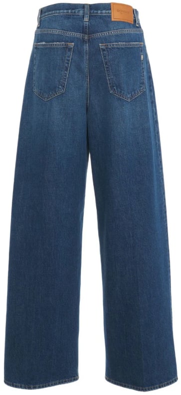 Dondup Trousers Blue Blauw