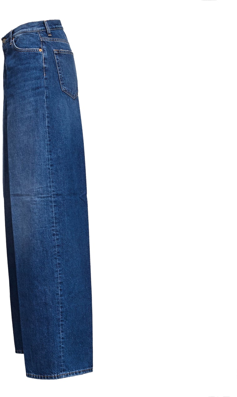 Dondup Jeans Dakota Loose In Denim Fisso Sale Pepe 13 Oz Blauw