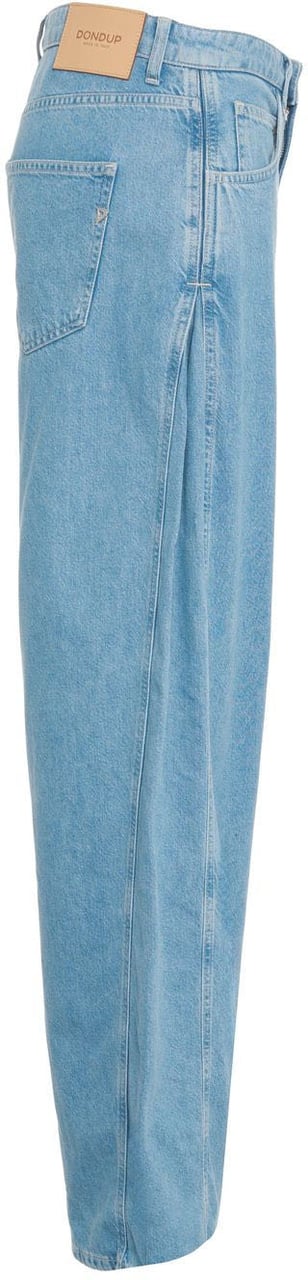Dondup Wide leg jeans 'Cristy' Blauw