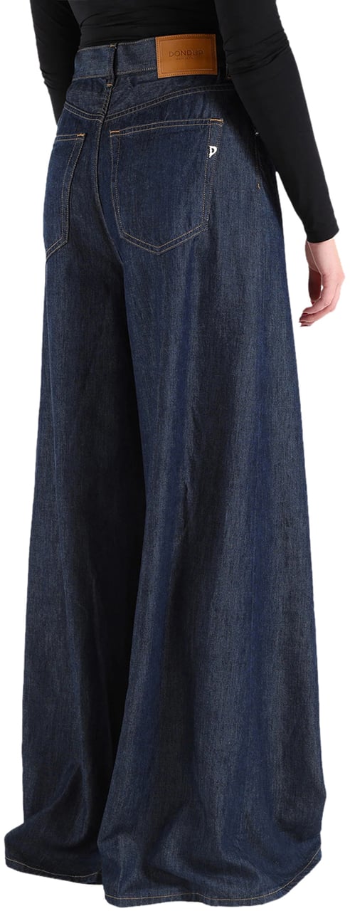 Dondup Trousers Blue Blauw