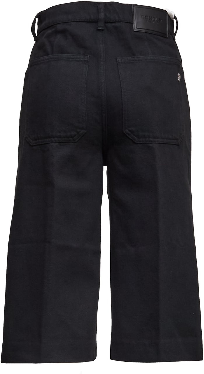Dondup Shorts Delfine Regular In Bull Fisso 10 1/4 Oz Bluesign Zwart