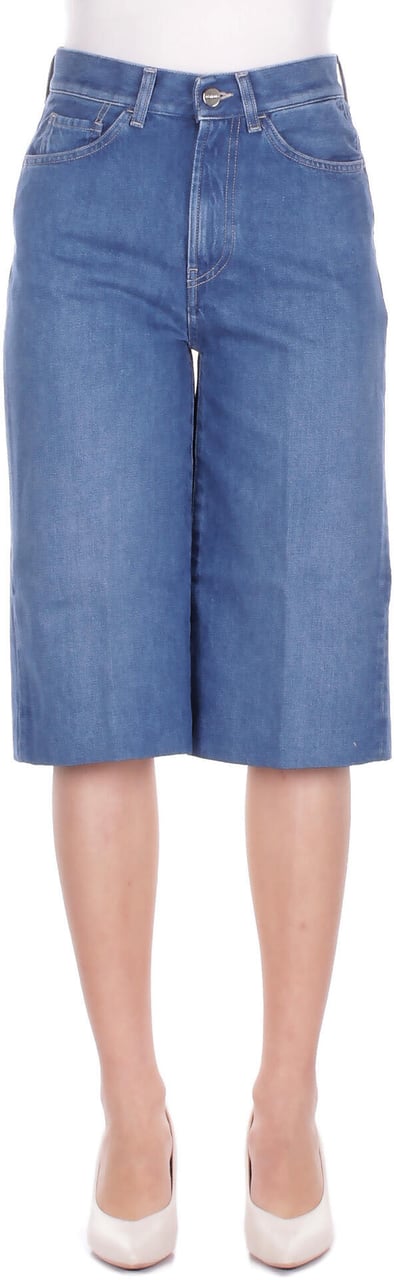 Dondup Shorts Denim Blu Blauw