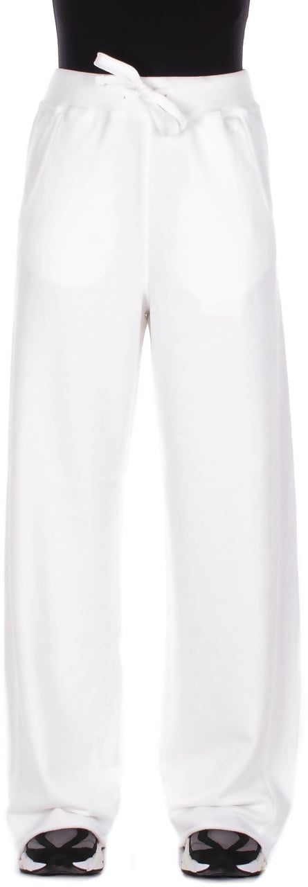 Dondup Trousers White Wit