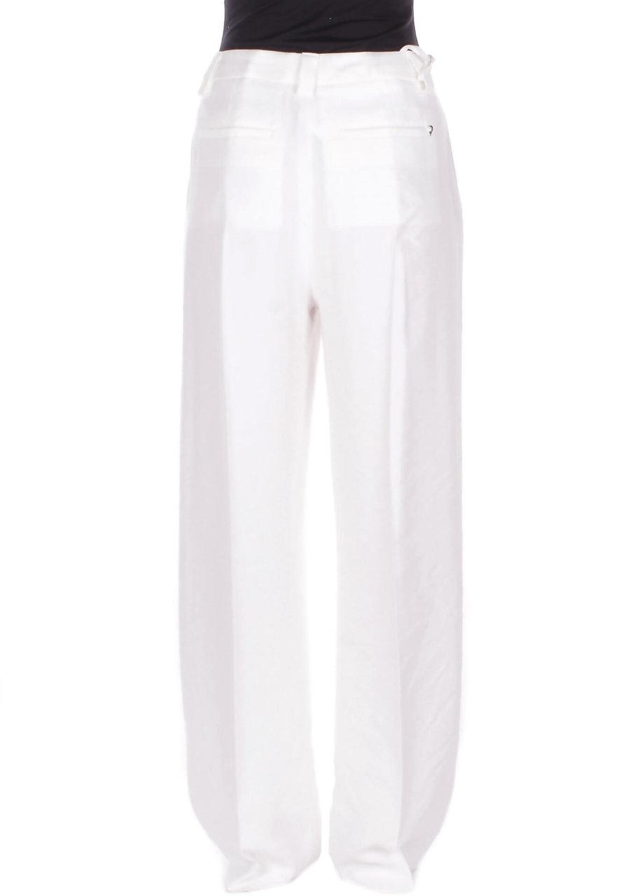 Dondup Trousers Latte Wit