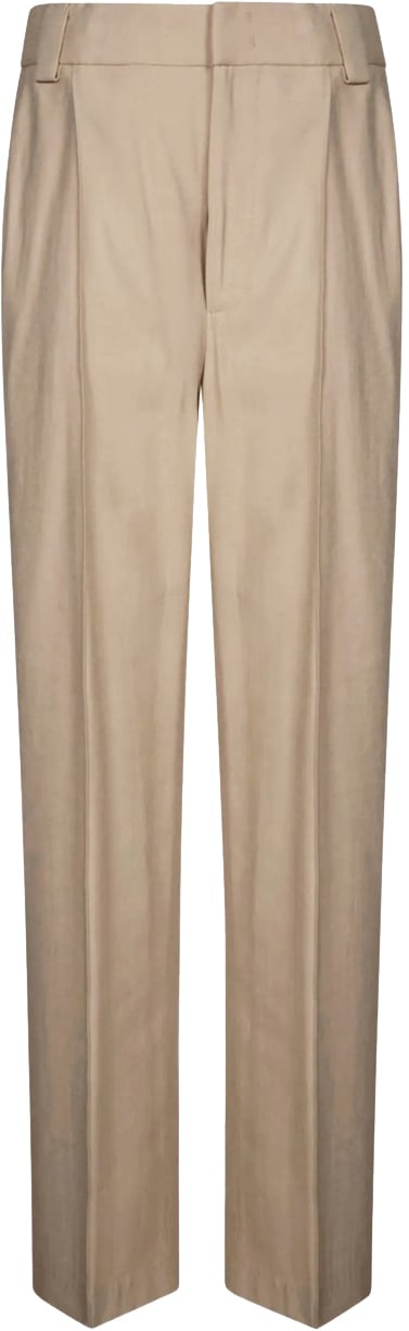Dondup Trousers Avena Latte Beige