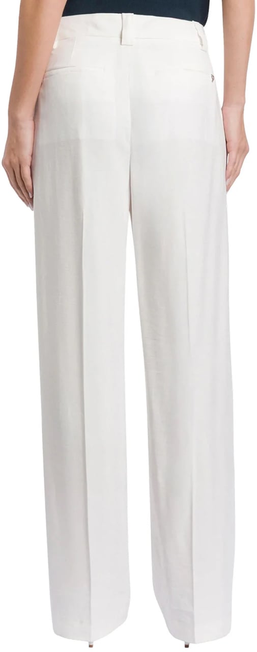 Dondup Trousers Latte Wit