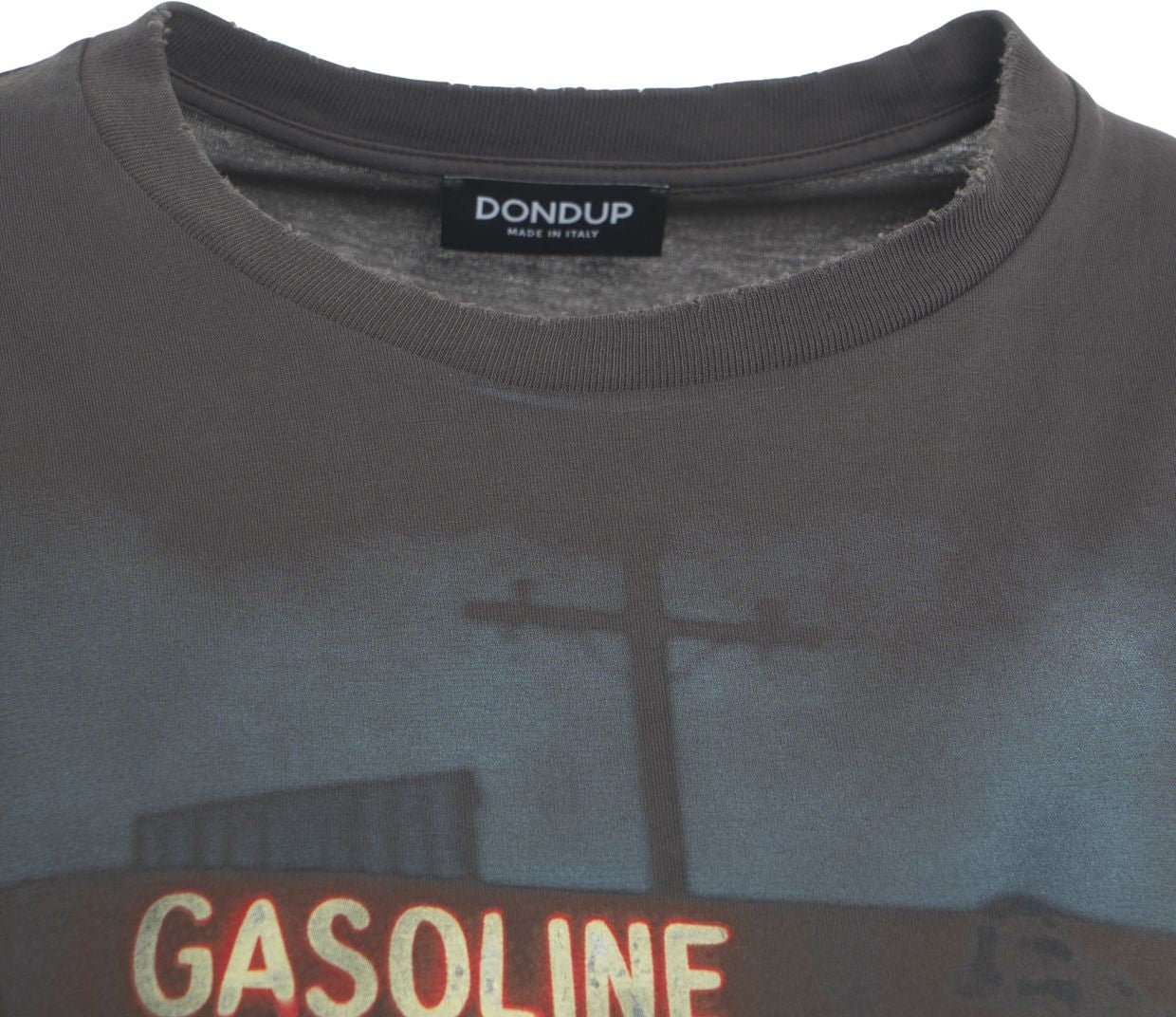 Dondup T-shirt with print Beige