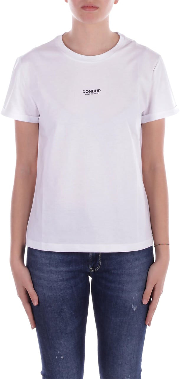Dondup T-Shirts And Polos White Wit