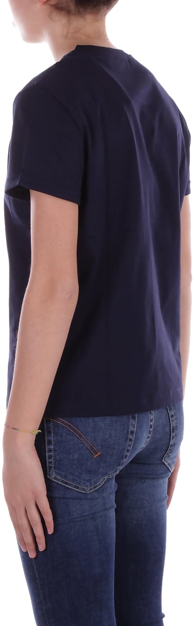Dondup T-Shirts And Polos Blue Blauw
