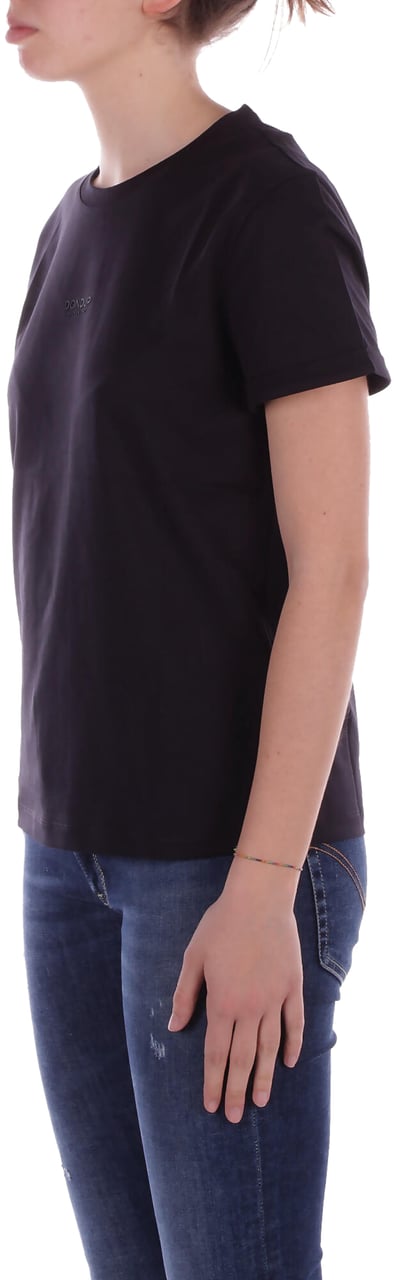 Dondup T-Shirts And Polos Black Zwart